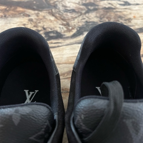 Size 7 - Louis Vuitton LV Trainer Black - 1A8PUA - Picture 8 of 10